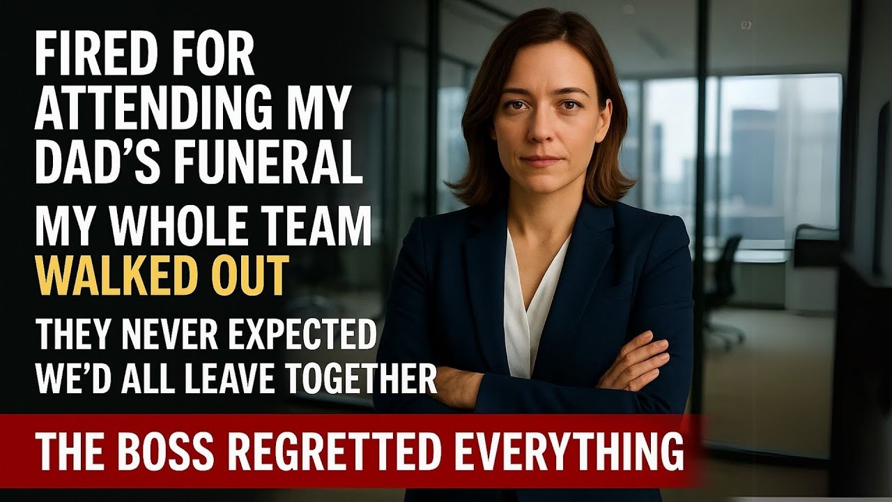 Boss Fired Me For Attending My Dad's Funeral; My Whole Team Walked Out With Me.