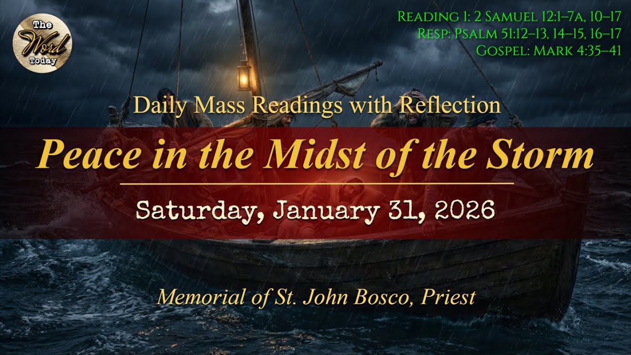 Peace in the Midst of the Storm – Saturday, January 31, 2026
