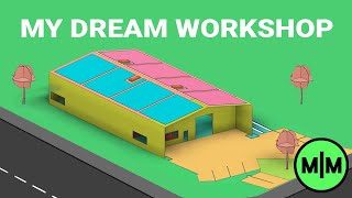 Dive into My Massive DIY Workshop Build! The Ultimate Place for Creativity | Max Maker Workshop Ep.1