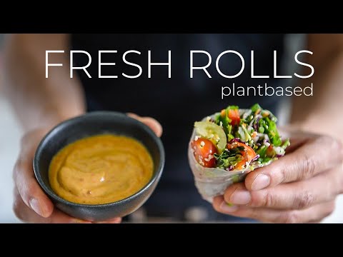 ROCK N ROLL BEGINS TODAY WITH THIS EASY FRESH SPRING ROLLS RECIPE!