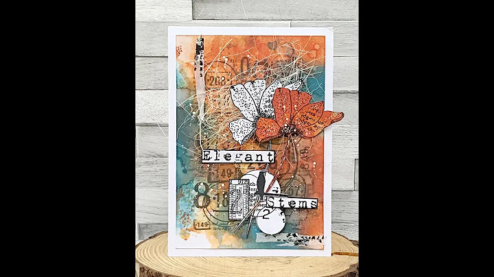 Elegant Stems Card by Tracy Evans #aallandcreate