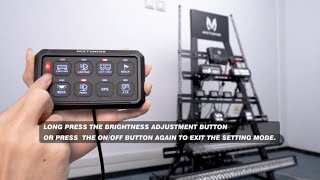 How to Use MICTUNING P1s 8 Gang RGB Switch Panel