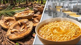 Inside the Strange Factory Turning Coconut Worms Into Instant Noodles | Mill Flo