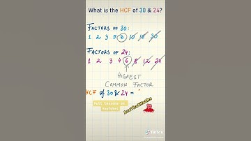 HCF | GCSE Revision Flashcard | TikTok