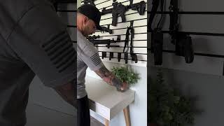 Building a Temporary Gun Wall