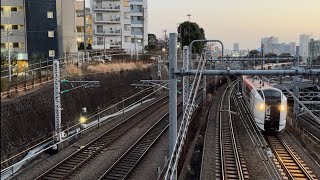 【なりたえくすぷれす】E259系 特急 成田エクスプレス@西大井〜品川