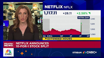 Netflix announces 10-for-1 stock split
