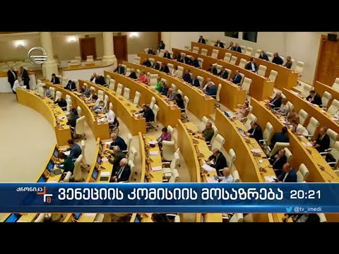 ვენეციის კომისიის მოსაზრება