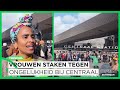 Staking tegen ongelijkheid: vrouwen protesteren bij standbeeld Rotterdam Centraal | TRENDING