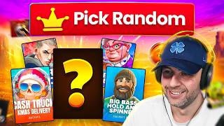 WE'RE DOWN BAD... SO WE LET PICK RANDOM DECIDE THE BONUSES!!