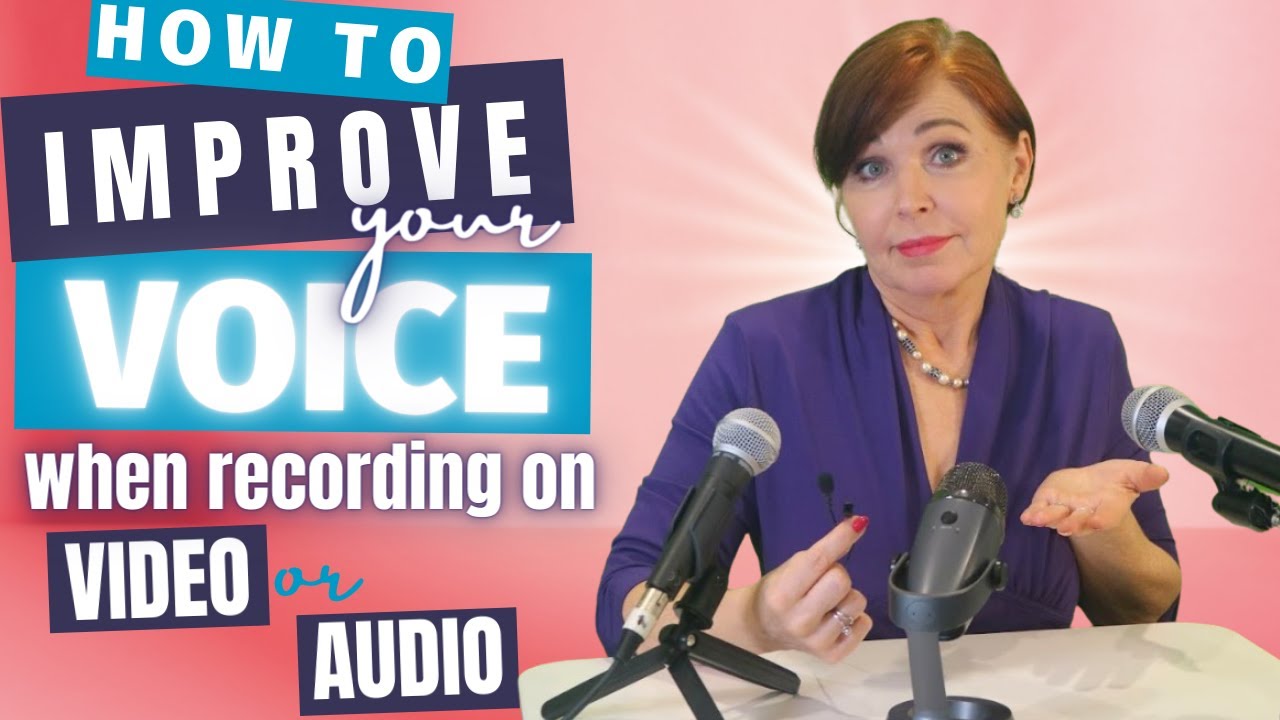 How to Improve Your Voice When Recording on Video or Audio - YouTube