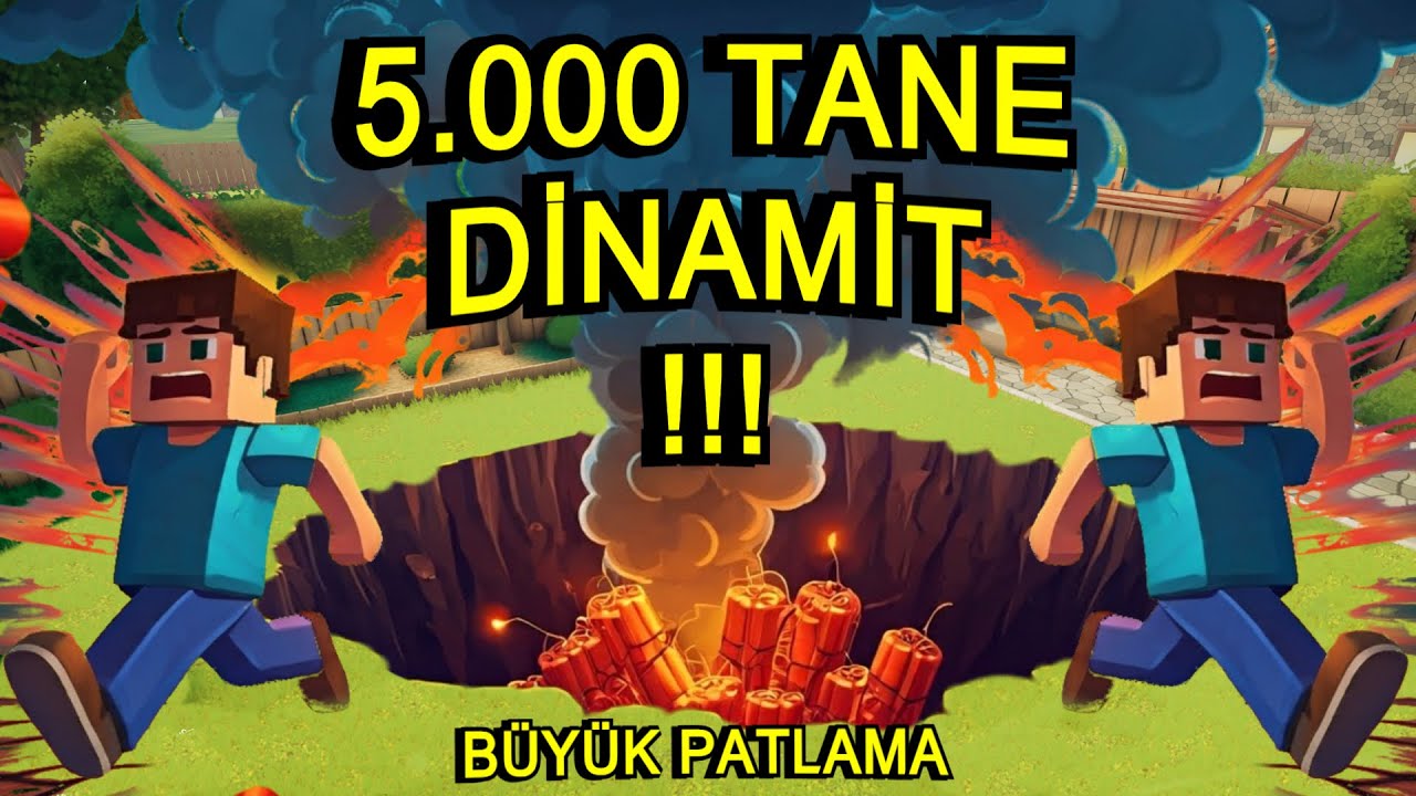 5.000 DİNAMİT !! DÜNYA YOK OLDU!! | A GAME ABOUT DİGGİNG A HOLE
