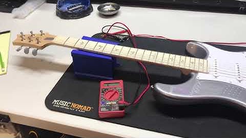 Measure Pickup Resistance Without Removing Them