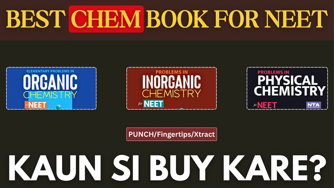 Best chemistry book for neet 🩺 ms chauhan chemistry book 📚