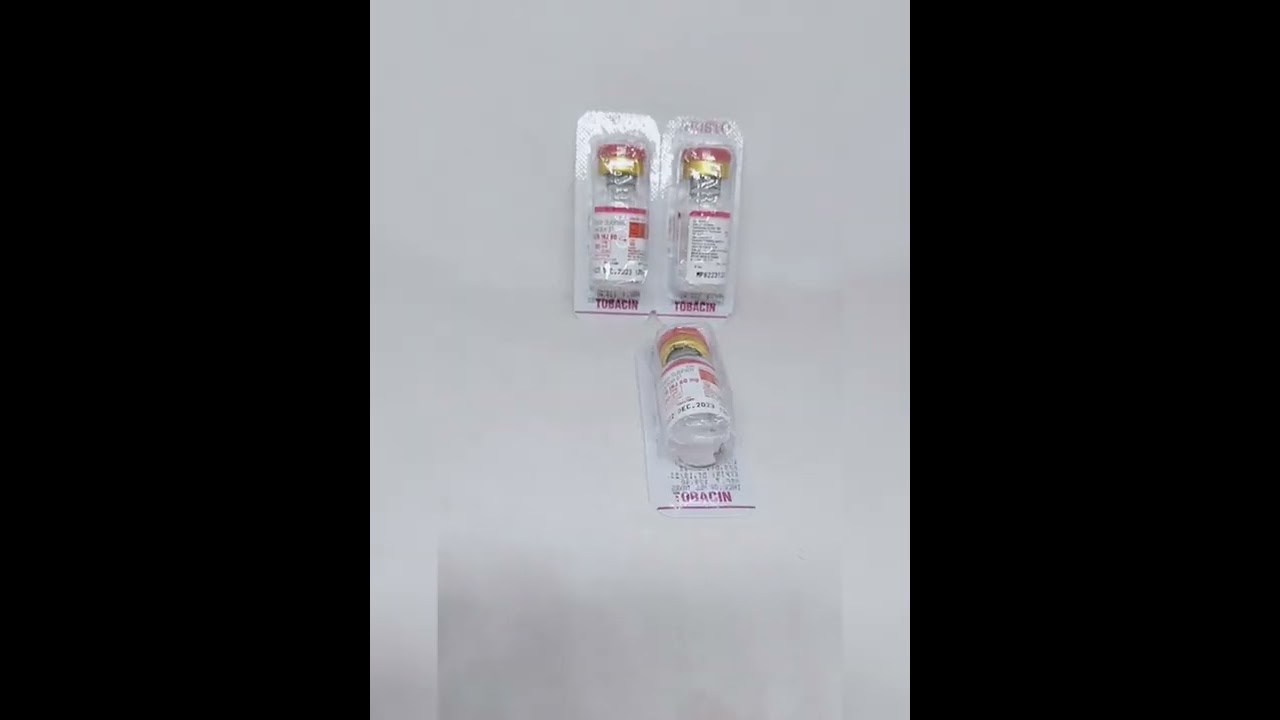 Tobacin 80mg Injection | Tobramycin 80mg | Antibiotic |