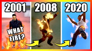 Evolution of FIRE LOGIC in GTA Games (2001-2020)