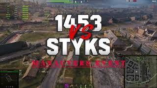 WOT | 1453 vs STYKS \ TURKI vs S___D | MANEUVERS 7v7