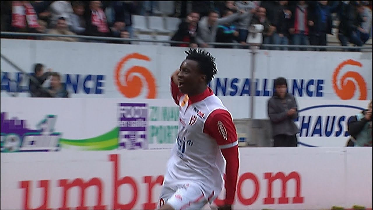 Goal Benjamin MOUKANDJO (65') - AS Nancy-Lorraine - Evian TG FC (3-1) / 2012-13