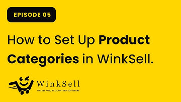 How to Set Up Product Categories & Subcategories in WinkSell POS | Step-by-Step Tutorial