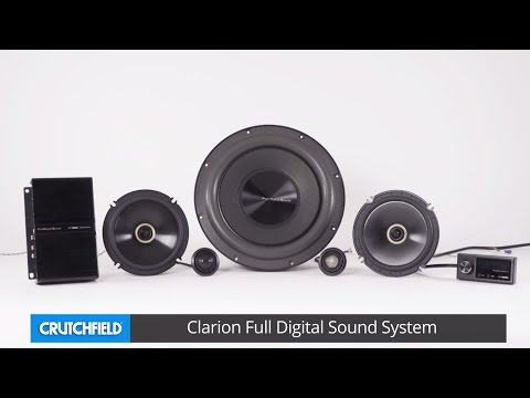 Clarion Full Digital Sound System for your car | Crutchfield video 
