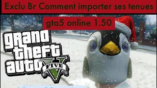 Exclu Br  Comment importer ses tenues mode réalisateur gta 5 online 1.50