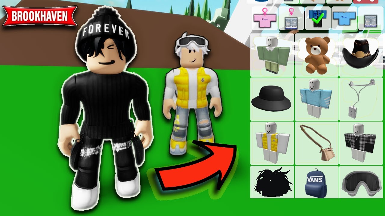 How to turn into a E-BOY in Roblox Brookhaven! ID Codes - YouTube