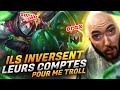 Orax  sorya inversent leurs comptes pour me troll