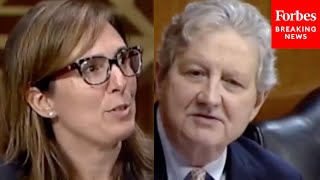 'Please Don't Be Offended': John Kennedy Jokes With Key Nominee