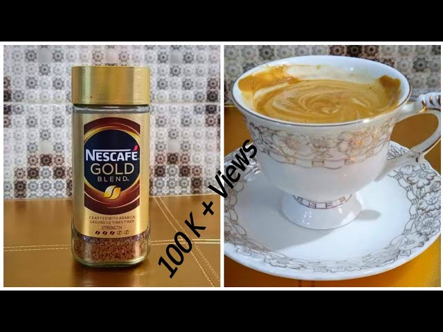 Nescafe Gold Coffee Recipe, Cappuccino Coffee Recipe