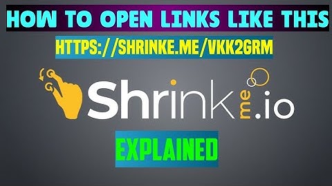 How To Open Shrinkme.io Links | Explained | USP Playz