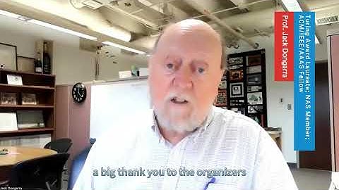 Opening Remarks by Turing Award Laureate Jack Dongarra – CODESIGN 2025 Workshop