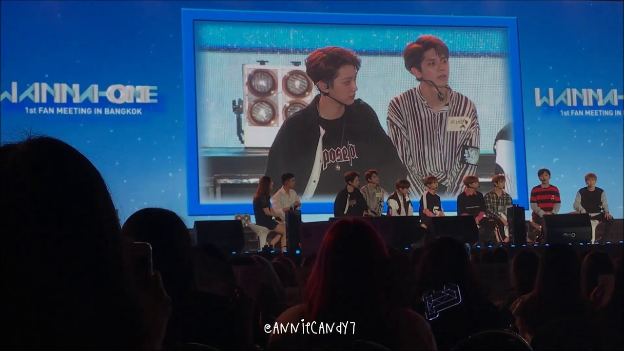 170916 WANNA ONE 1st Fan Meeting in Bangkok : WANNA Be LovEd [Fancam]