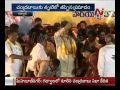 Stage collapsed while Chandrababu speeching in Gadwal @ Mahaboob Nagar