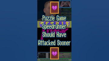 Puzzle Game Speedrunner Should Have Attacked Sooner [Tetris Attack]