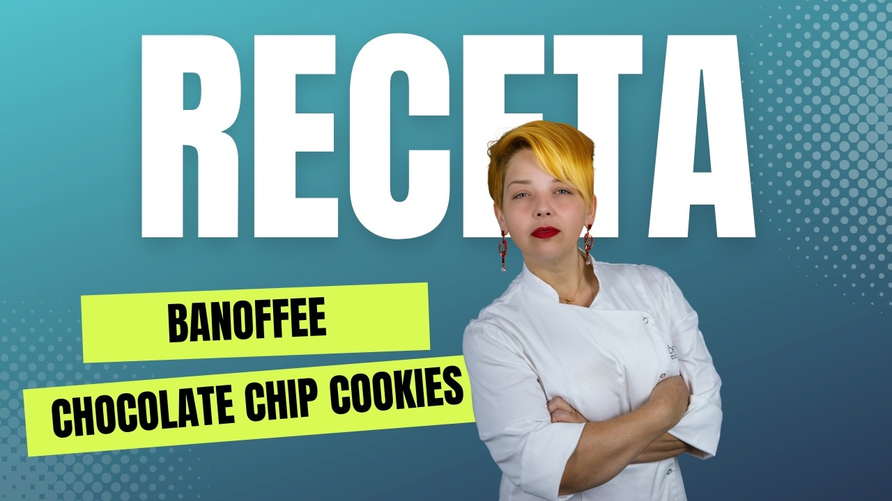 Banoffee Chocolate Chip Cookies | Soft, Thick & Chewy