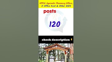 HPPSC Ayurvedic Pharmacy Officer, Jr Office Asst & Other Recruitment 2024 RankiQ predictor