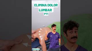 1º parte  MASAJE👉 TRATAMIENTO LUMBAR espalda baja #fisiolution