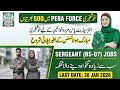 PERA Force Sergeant Jobs 2026 | How To Apply Online | Punjab Enforcement &amp; Regulatory Authority Jobs