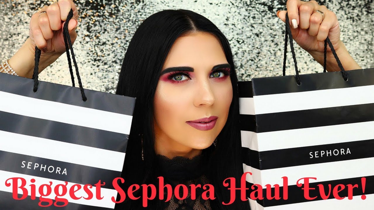 HUGE SEPHORA VIB SALE HAUL 2018: BIGGEST SEPHORA HAUL EVER | Anna Kuruch