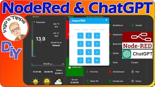 In Node Red komplizierte Flows erstellen als ahnungsloser Laie? Frag einfach Chat GPT | IngosTipps