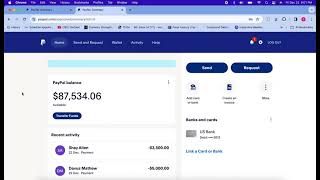 Updated Paypal transfer glitch method 