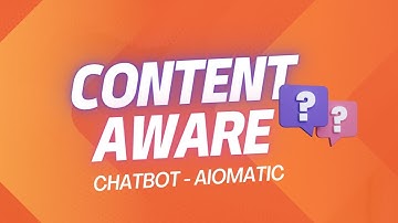 Aiomatic: AI Chatbot Now User And Content Aware, Also In The First Message It Automatically Sends