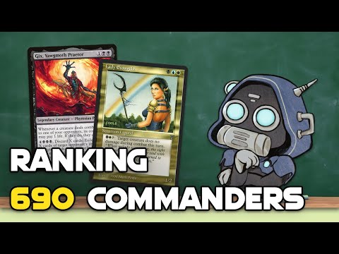 Ranking Every Commander