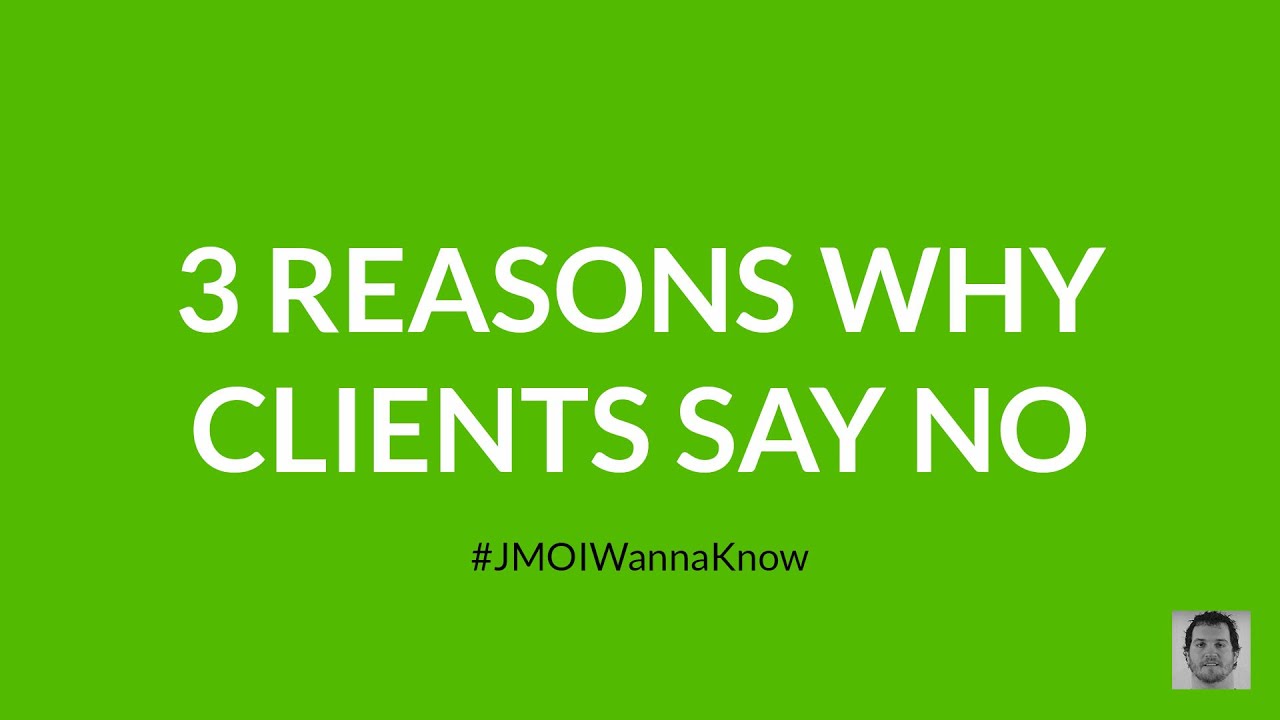 3 Reasons Why Elance Clients Say No YouTube