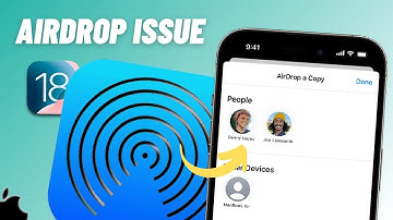 How To Fix Airdrop Not Working Issue After iOS 18 Update | SOLVED!!