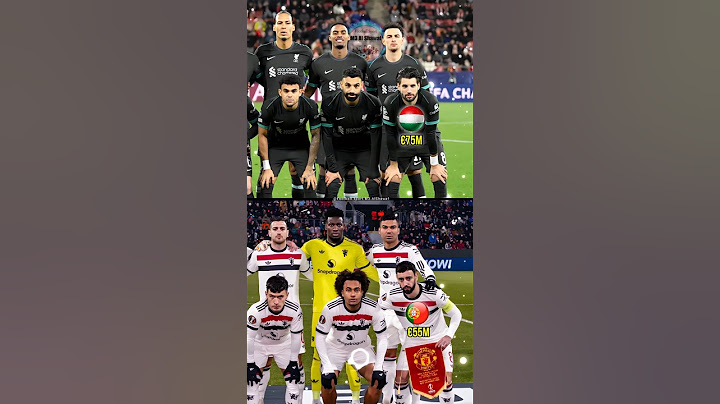 English Premier League Liverpool vs Manchester United