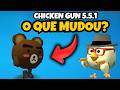 ACABOU DE CHEGAR a versão 5.5.01 do CHICKEN GUN! Olha isso…