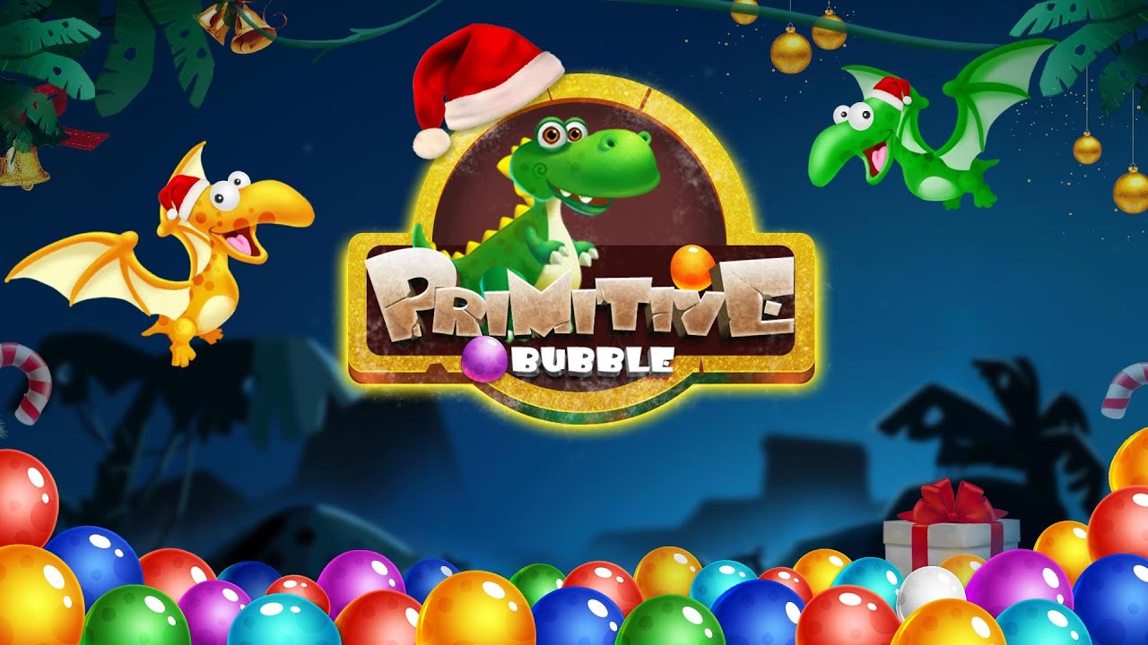 Dino Bubble Shooter Game