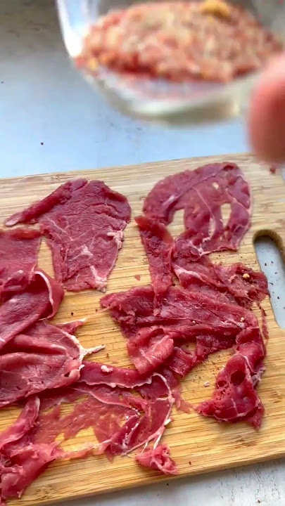 Air Fryer Jerky Chips #shorts