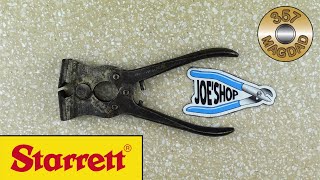 Starrett No. 1  5 1/2 Adjustable Jaw Cut-Nipper for Music Wire